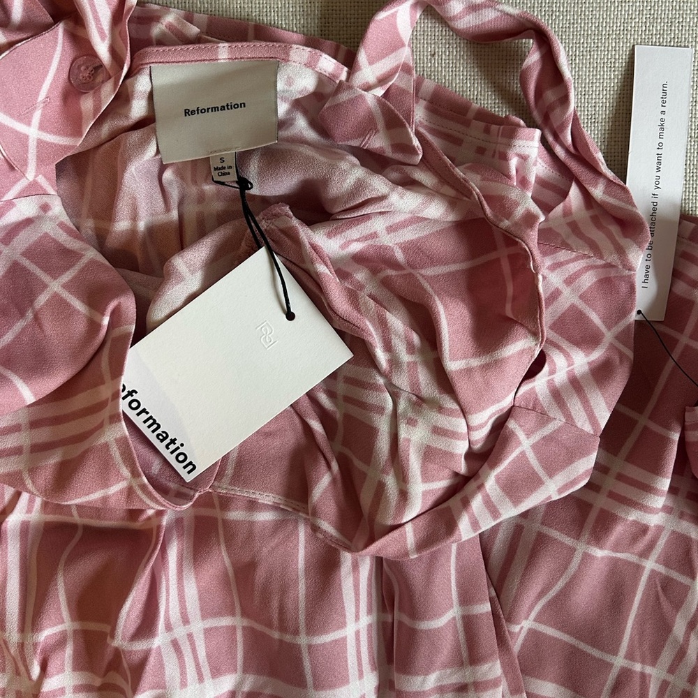 NWT • Reformation Rosa Beauden dress - Picture 3 of 5